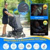 Orzbow Awning Pram UV Protection 50+, Sun Protection Pram Buggy