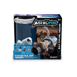 SILVERLIT - Astropod - The Space Station Connector - Theme Universe and Space - Construction and Experiences - Space Toy for Children - From 6 Years