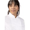 Chef Works Women's Siena Executive Chef Coat, White, 14