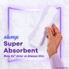 Always Xtra Protection Long Daily Liners Unscented 108 Count