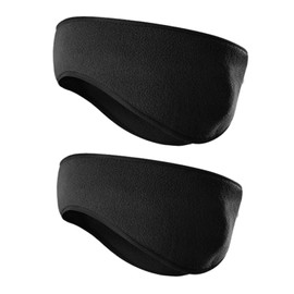 Lauzq Winter Fleece Ear Warmers Muffs Headband for Men Women Kids Ski Running Cycling