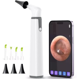 ScopeAround Ear Endoscope Otoscope Dual View Ear Wax Cleaning Camera Cleaner Removal Kit