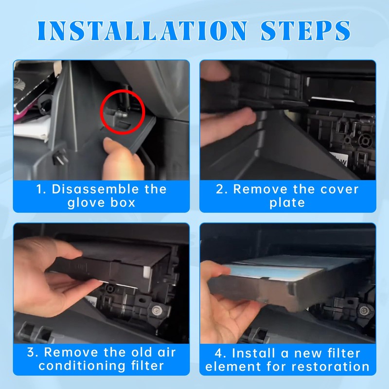 MASHA Cabin Air Filter for Subaru Outback Legacy Jaguar F-Pace