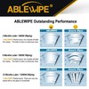 ABLEWIPE Beam Wiper Blades 22" + 20" Windshield Car Front