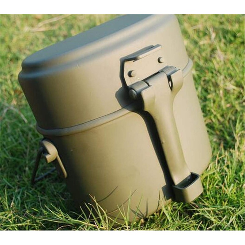 WWII Germany Military 3Pcs in 1 Camping Cookware Cook Set