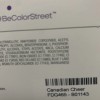 Color Street Canadian Cheer- with a free Twosie