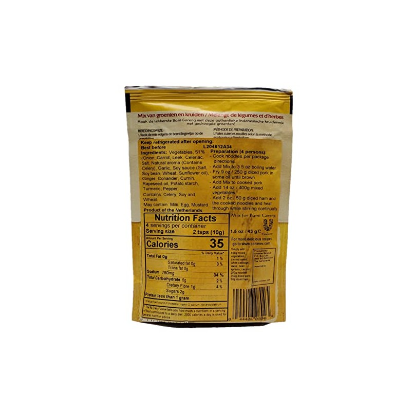 Conimex Bahmi Goreng Mix 1.5 Oz Bag (Pack of 12)