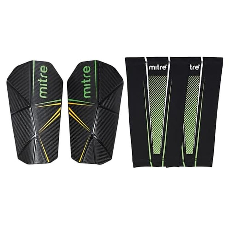 Mitre Delta Slip Pro Football Shin Pads - Large