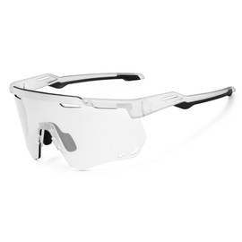 Rock Bross Dimming Sunglasses, Sports Sunglasses, Road Bike, Sunglasses, Dimming, UV400, UV Protection, Ultra Lightweight, High Toughness, Shock Resistant, Storage Pouch Included, For Bicycles