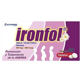 Ironfol Antirreumáticos No Esteroides, 30 Tabletas