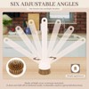 Diakey 2 Pack Dish Brush with Adjustable Angle Handle, Stiff