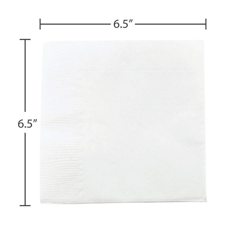 JAM PAPER Medium Lunch Napkins - 6 1/2 x 6