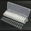 Audio Fan Nail Tips, Ultra Thin, Short, Clear, Sanding, Natural