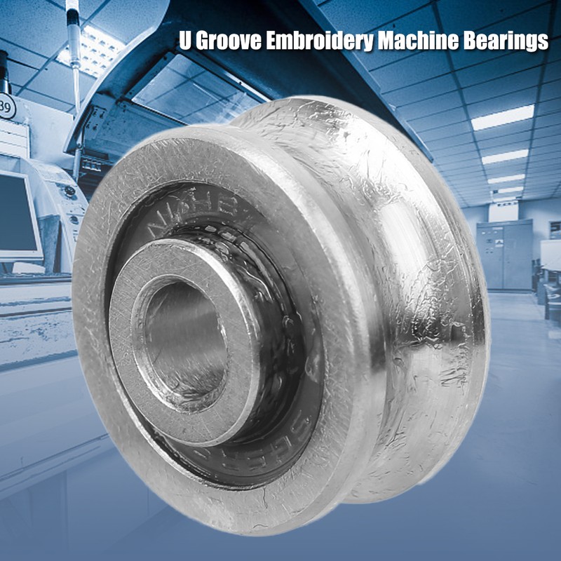 10 Pcs U Groove Bearing SG15 Track Guide Bearing 5