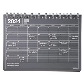 Mark's 2024 Desk Calendar S, Black