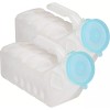 2 -Deluxe Male Urinal with Glow-in-Dark Lid 1000 mL Proof