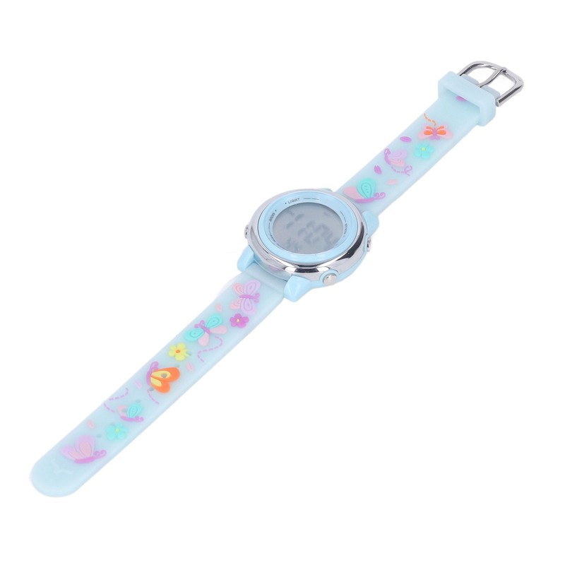 LED Kids Watch Waterproof Backlight Cartoon Digital Child Watch with