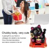 Lucky Cat Solar Powered Cute Decorative Wealth Welcoming Waving Fortune