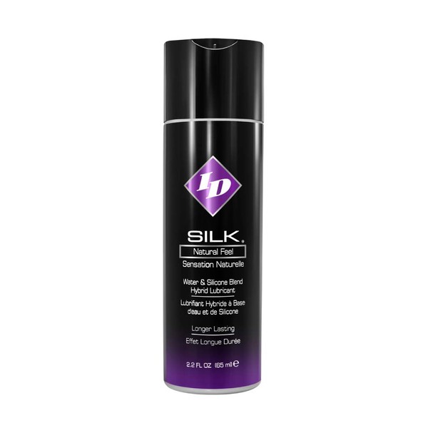 ID Lubricants Silk Personal Water and Silicone Based Lube, Assorted 2.2 Fl Oz, (IDDSLK02)
