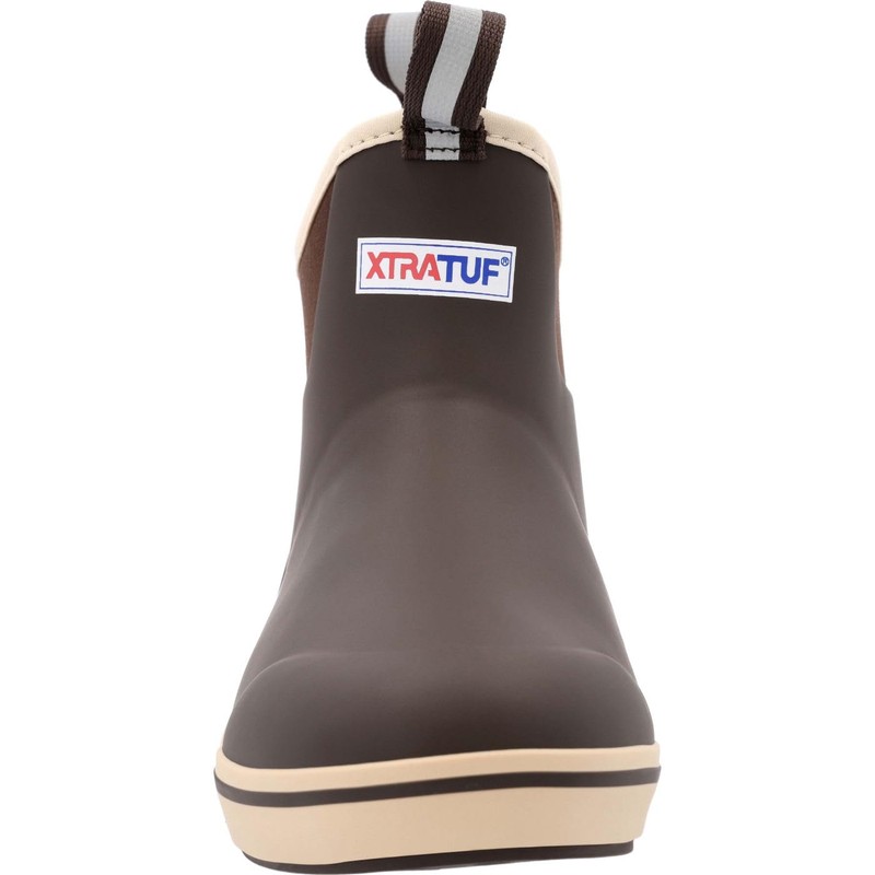 Xtratuf Women's 6 Inch Ankle Deck Boot, Brown, Size 6