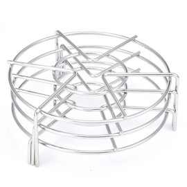 Alele Steam Rack 7Inch Trivet Stainless Steel Steaming Rack Electric Pressure Cooker steam rack Stand For Instant Pot Pressure Cooker Food Heating 3Pack