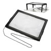 Foldable Ultrathin A4 Full Page Magnifying Glass with 3X Magnifier