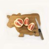 JB Home Collection, Bamboo Wood Cow Cutting Board Cow Shaped