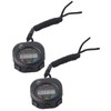Stopwatch Timer, 2 PCS Multifunctional Handheld Digital LCD Stopwatch Timer