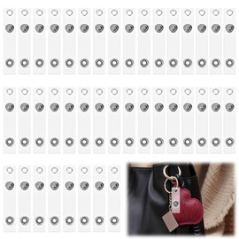 40PCS Badge Holder Clip Id Badge Clip with Snap Closure and Eyelet PVC Card Holder Suitable for Card Holders Work ID Holders Lanyard Keychains and Name Tags (40Pcs)