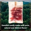 Kolsvart Sour Raspberry Candy Fish, 4.2 OZ