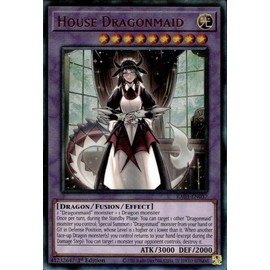 House Dragonmaid (PUR) - RA03-EN037 - Prismatic Ultimate Rare - 1st Edition