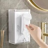 tenpiont Tissue Box Holder Wall Mounted, Clear Tissue Box Holder