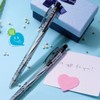FLEXOFFICE Ballpoint Pens, Black Ink, 0.5mm Fine Point, 50 Count