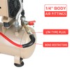 Hromee 1/4-Inch x 10ft Polyurethane Recoil Air Hose with Fittings