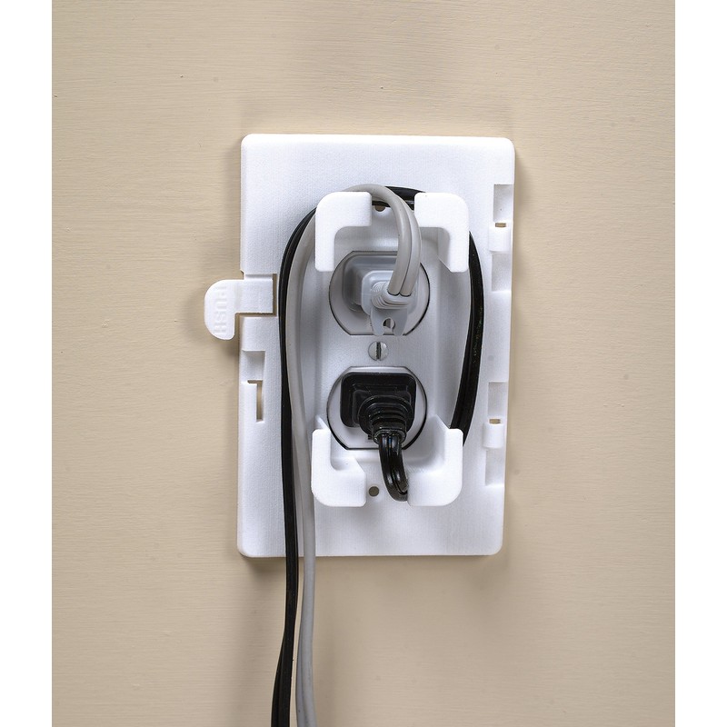 KidCo Outlet Plug Cover S211, White, Baby Safety Electrical Outlet