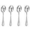 KEAWELL Pearl Edge 4-Piece Premium Spoon Set, 18/10 Stainless Steel,