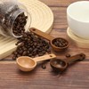sourcing map 4pcs Coffee Spoons, 10ml Wooden Table Spoons Tea