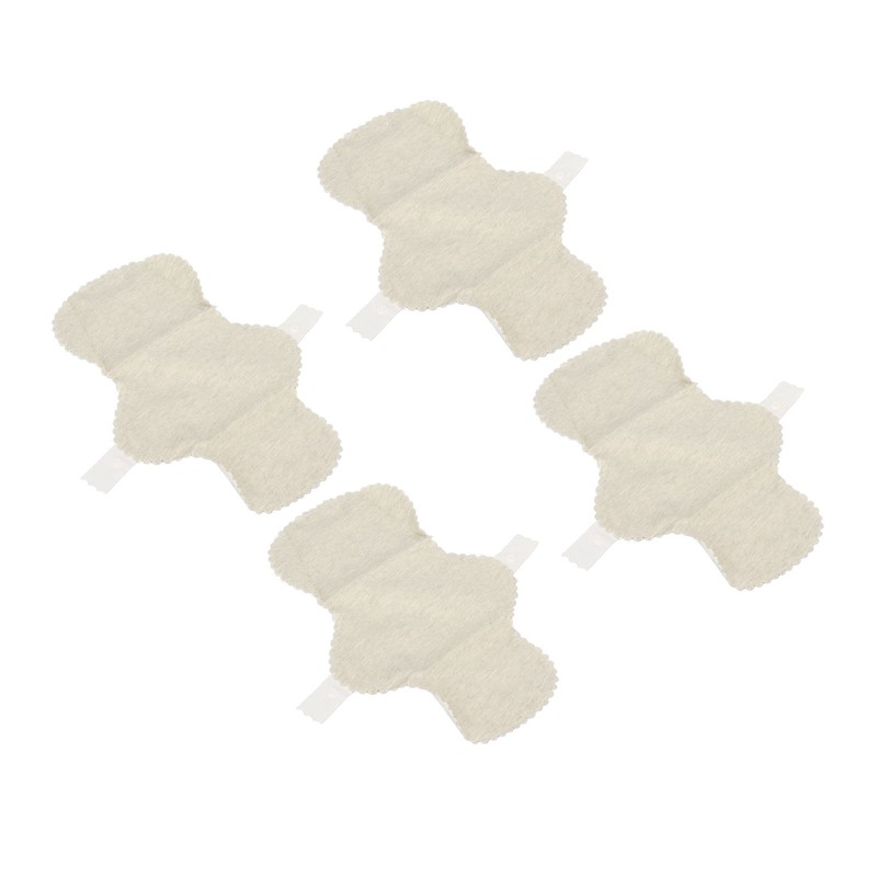 4Pcs Reusable Feminine Pads Washable Cotton Leak Proof Breathable Skin