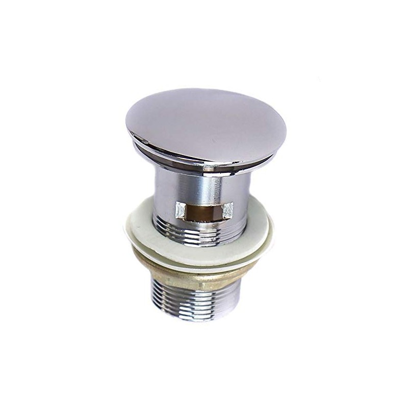 Drain Valve - Pop-Up Valve for Washbasin Drains (Push)