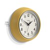 JONES CLOCKS® Ketchup Wall Clock Retro Design Perfect for Kitchen