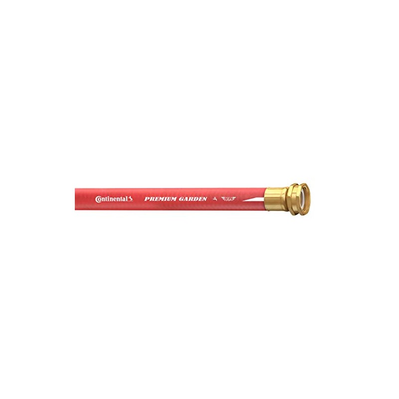 Continental Premium Garden Red Heavy Duty Hot Water Garden Hose,