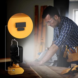 XCOFZOB 8 Pack Aniti Dust Plugs for Work Light - Include 4Type-C + 4Usb-A Charging Port Plug Caps Protector, Compatible with Dewalt Work Light & All Type-C + USB-A Devices: Laptop, Phone, Airpods...