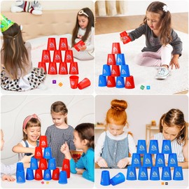 homdat Quick Sport Stacking Cups Cups for Quick Stacking Stacking Cups for Training Game Speed