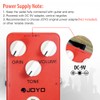 JOYO Distortion Pedal Crunch Distortion of British Classic Rock Distortion