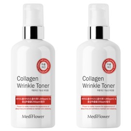 Mediflower Collagen Wrinkle Toner, 250ml, 2 pcs / 메디플라워 콜라겐 링클 토너, 250ml, 2개