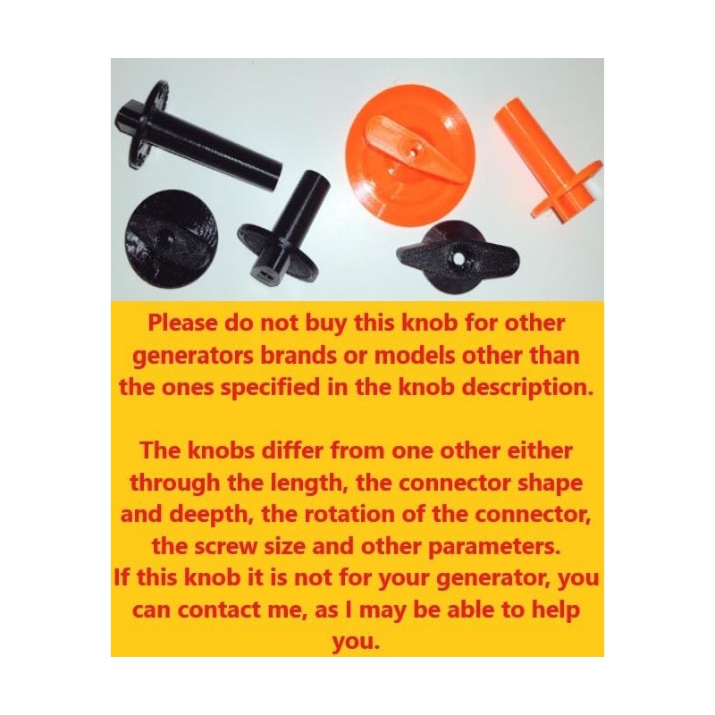 Replacement Fuel Knob Switch Run Off for Champion 25 Ton