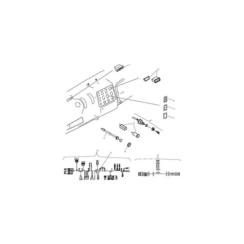 Polaris Ranger Fan Circuit Breaker Kit, Genuine OEM Part 2201795,