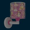 Dalber Children's Wall Lamp, Children's Lampshade, Pink