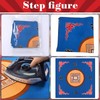 2 Pcs Universal Mahjong Mat, Mahjong Table Cover Slip Resistant