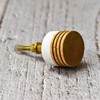 ARTISNO Modern Wood Marble Cabinet Knobs Pulls Knobs Drawer Knobs